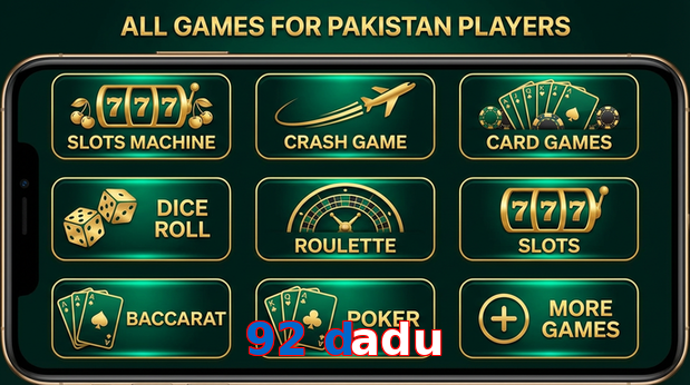 Main screen of 92 Dadu games page for PK players