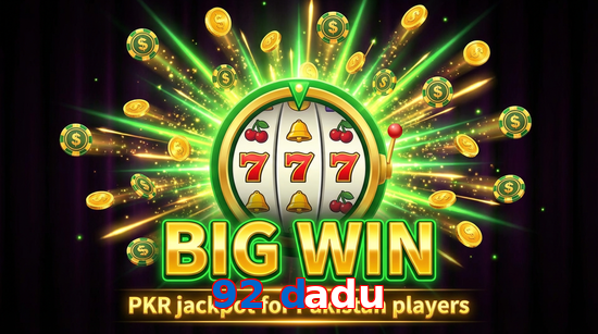 Big win animation on 92 Dadu slot game